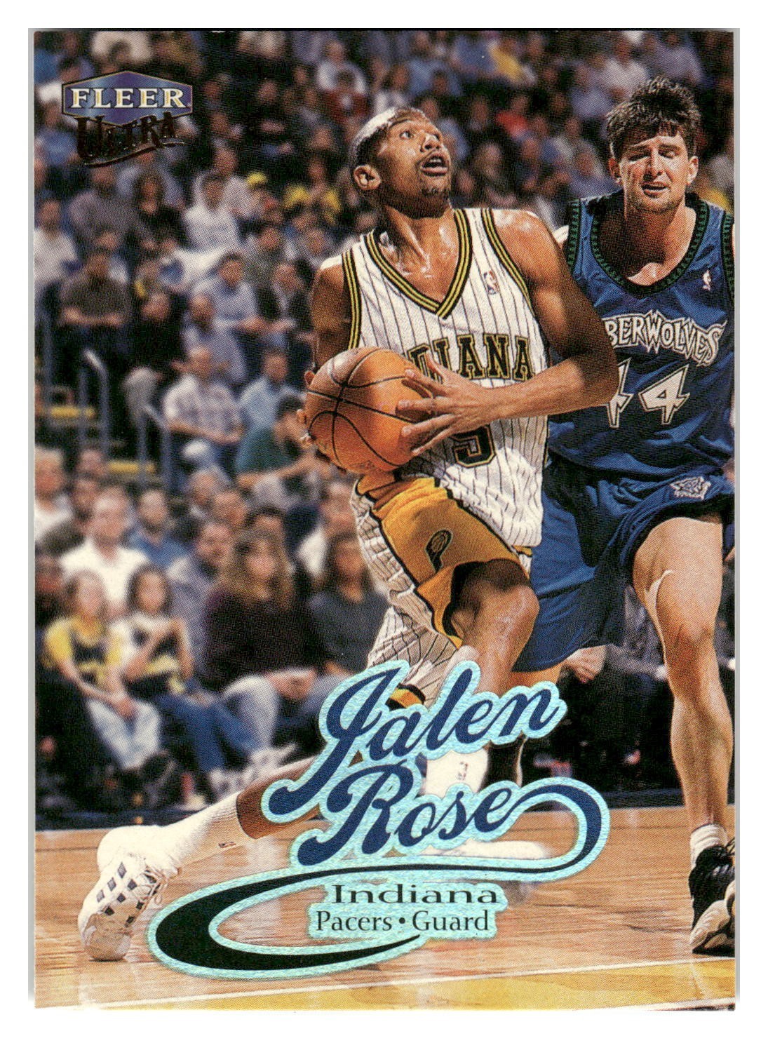 1998-99 Ultra #12 Jalen Rose ~ Indiana Pacers