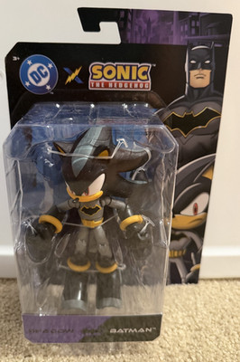 DC Comics x Sonic the Hedgehog Shadow Batman 5'' Action Figure Toy Jakks Pacific