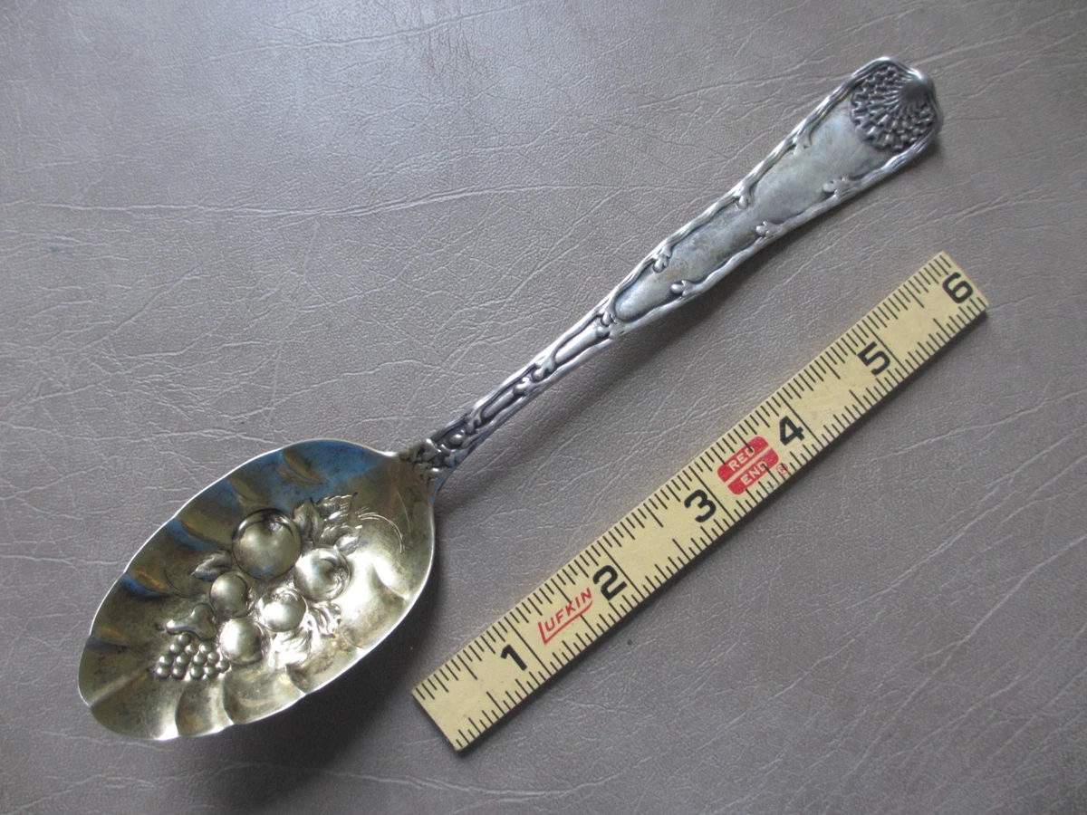 Tiffany & Co. 1850-1899 Antique US Sterling Silver Serving Spoons