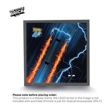 LEGO Back to The Future Speed Champion DeLorean Display Frame