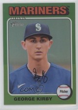 2024 Topps Heritage Chrome Refractor 234/575 George Kirby #60 1v1