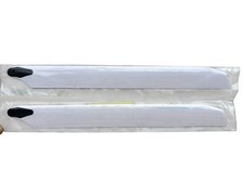 2x Hauptrotorblätter 315 mm Weiß Holz Bespa...