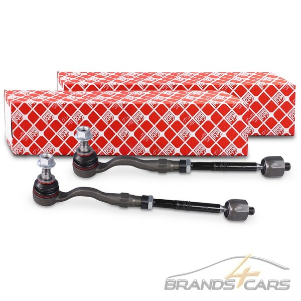 Febi Bilstein 2X Spurstange MIT Spurstangenkopf Vorne FÜR BMW X3 F25 X4 F26-image