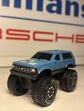 Vintage Tonka Chevrolet S-10 Blazer Monster Truck Blue 1:43 Scale Retro Toy 1990