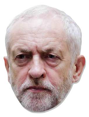 Qualität Britisch Politiker 2D Einzel Karten Party Gesichtsmaske - Arbeit Leader