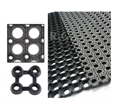 Verbindungsstücke Verbinder Verbindungsteile für Gummimatte Fußmatte Ringmatte