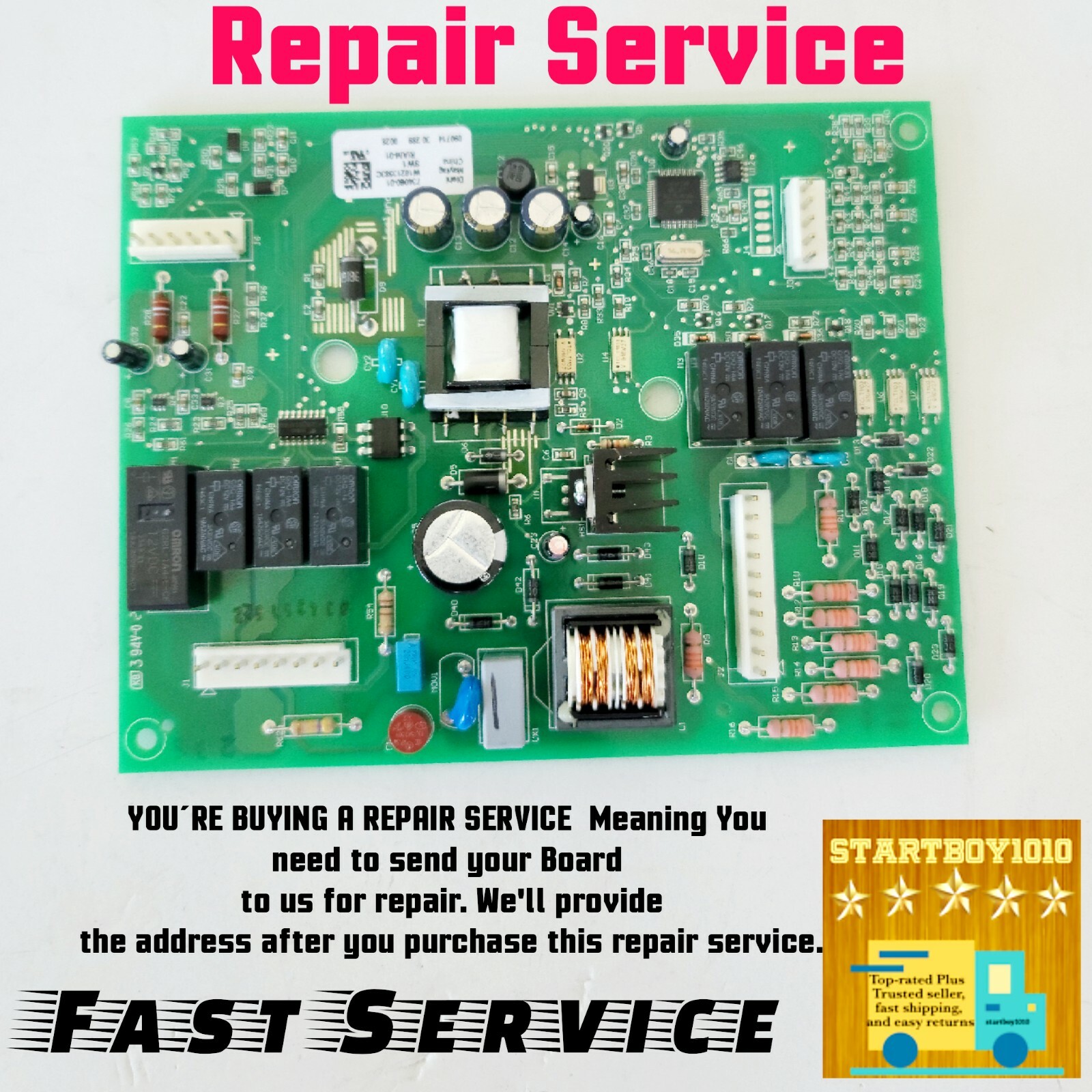 SAMSUNG AMERICAN FRIGORIFERO Congelatore Scheda Di Controllo PCB - Foto 2