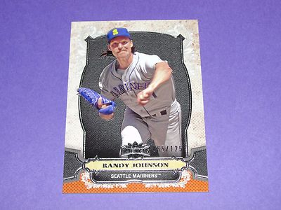 2014 Triple Threads RANDY JOHNSON #61 Amber Variant/125 MARINERS - DIAMONDBACKS