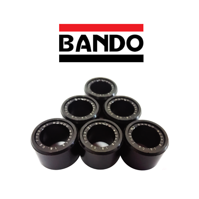 Kit 6 Rulli Alleggeriti E Cinghia Trasmissione Bando Per Honda SH 150 IE 2012-2016