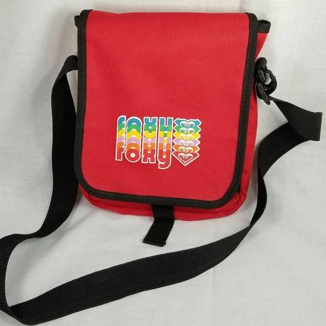 Roxy Quicksilver Red Crossbody Messenger Bag Purse eBay