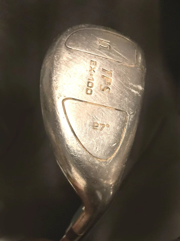 Golf Hybrid #5 27° SS Power Bilt TPS EX-100  Stepped shaft Winn grip PET RESCUE - Image 2 of 4