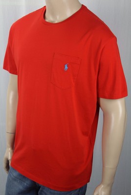 Download Polo Ralph Lauren Red Crew Neck Pocket Tee T-Shirt Blue ...