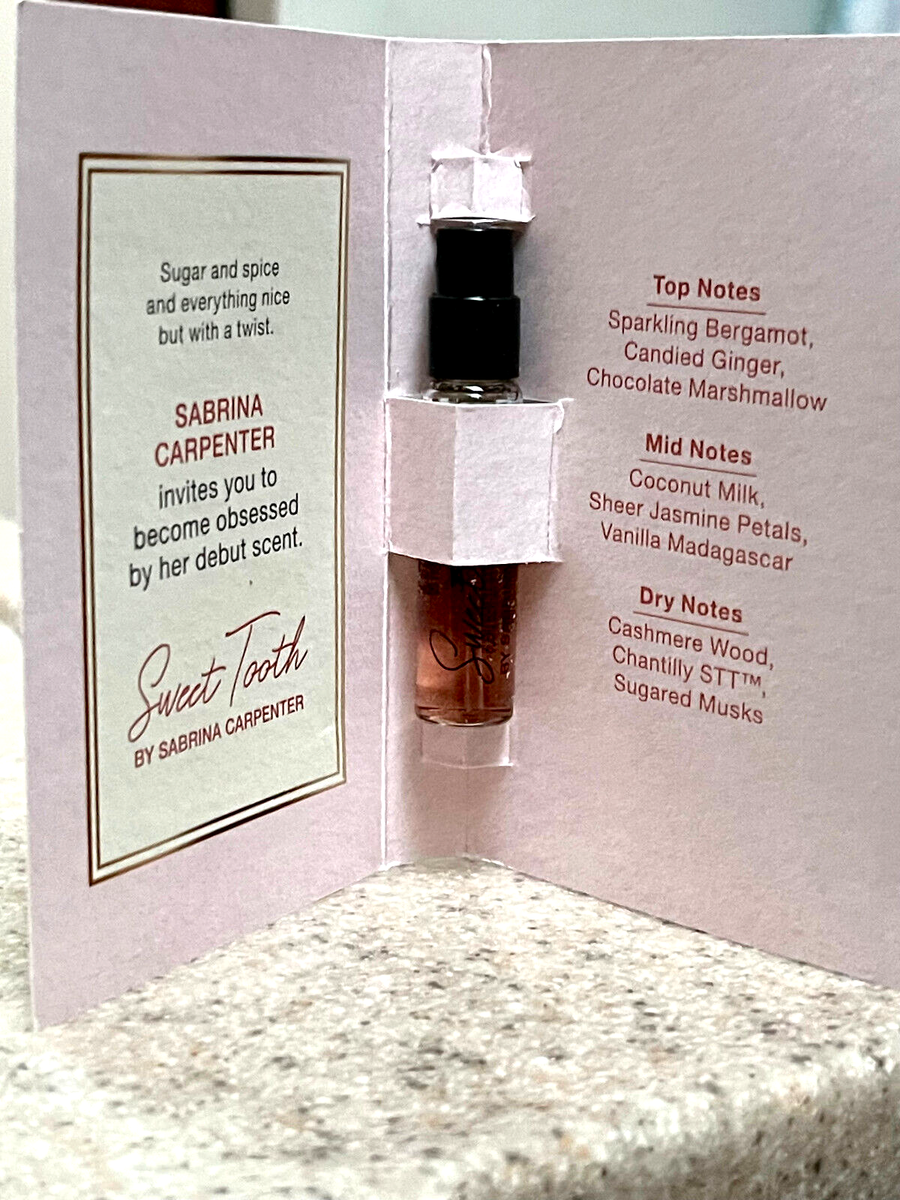 Sweet Tooth By Sabrina Carpenter - 3ml/0.1 fl oz Sample Size - New