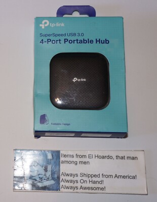 TP-LINK UH400 5000Mbit/s Black interface hub