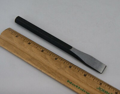 NOS New PROTO Professional U.S.A. 86A, 1/2'', 5/8'' Cut, 6-3/4'' Cold Chisel L-4082