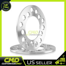 2 Cnc 5mm Wheel Spacers Adapters For 5x114 5 Lug Ford Mustang Probe Fusion