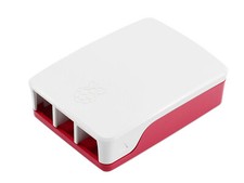 The official Raspberry Pi case for Raspberry Pi 4 Red/White