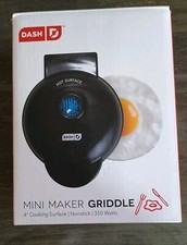 DASH 4 Mini Maker Electric Griddle Round Nons...