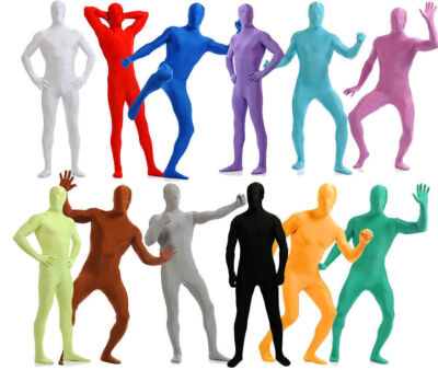 Unsichtbarer Unisex-Morph-Anzug aus Spandex Ganzkörper-Party-Cosplay-Kostüm NC