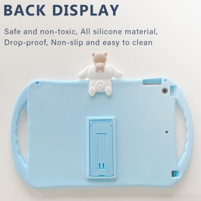 Custodia Antiurto In Gomma E Similpelle Per IPad 9.7/10.2/10.5 Pollici - Supporto Incluso