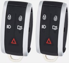 2 Pack For Select Jaguar 5 Buttons Smart Prox Keyless Remote Key Fob Kr55wk49244