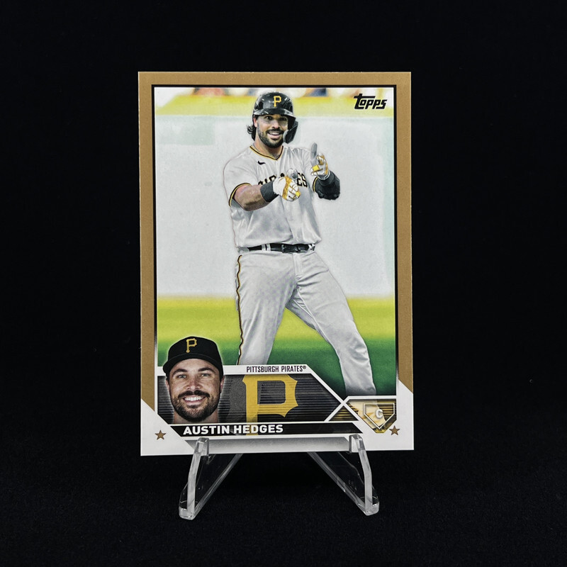 2023 Topps Series 2 #385 Austin Hedges Gold SN1169/2023 Pirates | eBay