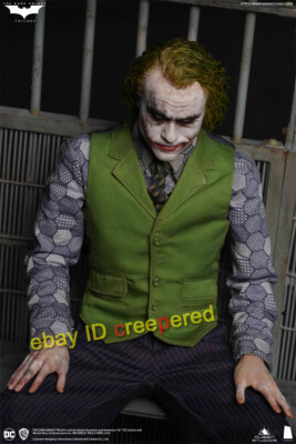 Queen Studios InArt Joker Rooted Hair Version 1:6 Figure Dark