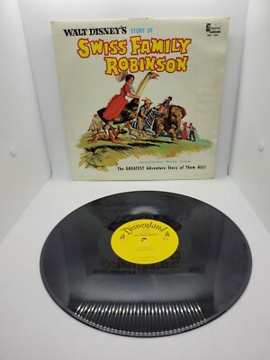 Vintage Vinyl Record Walt Disney - Swiss Family Robinson | eBay