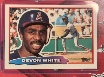 1988 Topps Big Baseball Card #145 Devon White | eBay