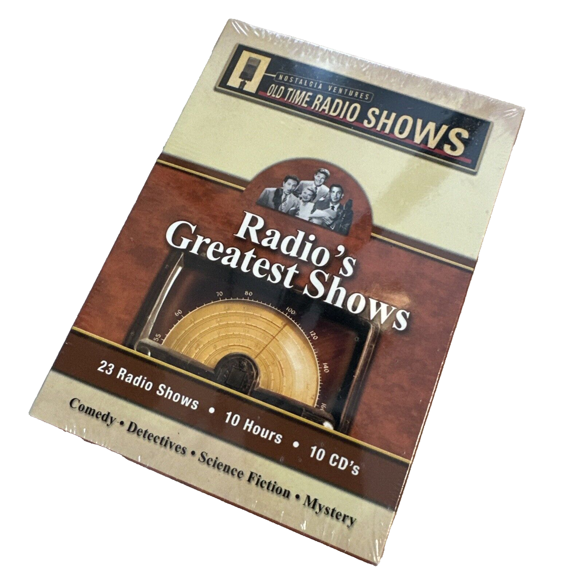 Nostalgia Ventures Old Time Radio Shows-23 Radio's Greatest Shows