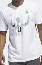 RARE Adidas World Cup 2022 Champions • Authentic Argentina Messi T-Shirt