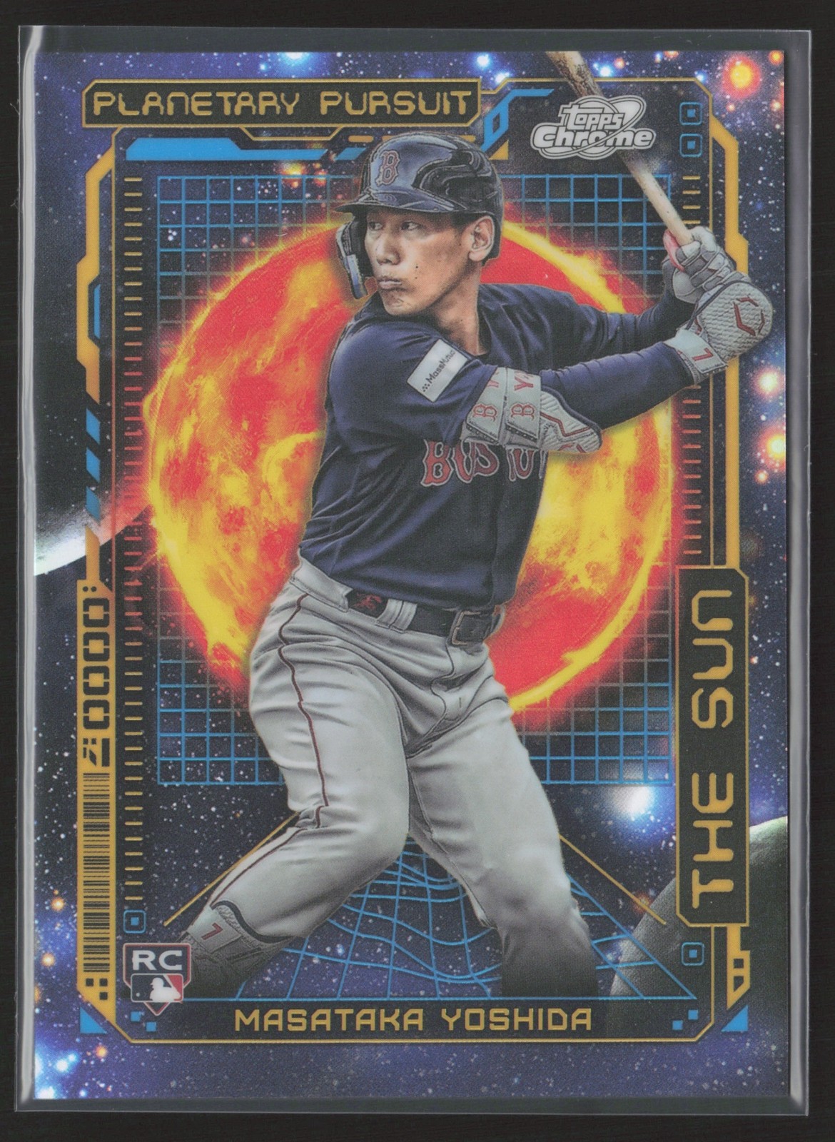 2023 TOPPS COSMIC CHROME MASATAKA YOSHIDA PLANETARY PURSUIT SUN RC ROOKIE