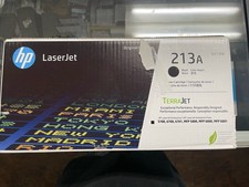HP 213A Black Original LaserJet Toner Cartridge, W2130A--NEW SEALED