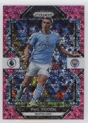 2022-23 Panini Prizm Premier League Breakaway Pink 64/99 Phil Foden #1 0si2