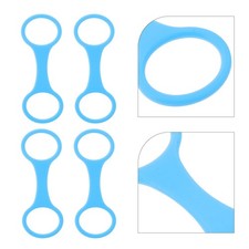 6 Pcs Snorkel Accessories Scuba Mask Strap Keeper Retainer Holder