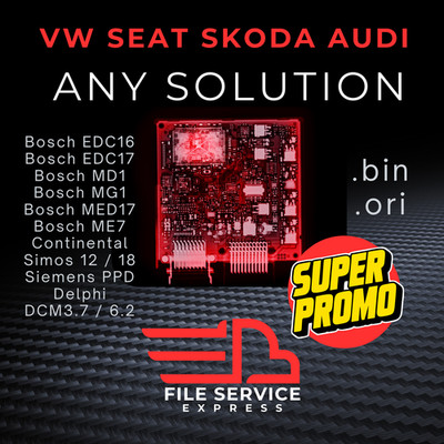 MD1 MG1 VAG VW AUDI SKODA Seat Bosch EDC17 TDI TSI Simos DCM 3.7 EDC16 TFSI