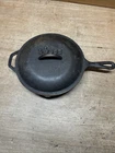 Vintage Lodge 8SK Cast Iron Skillet With Lid