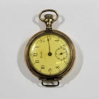 Antique Zenith 15 Jewels Gold-Filled Pocket Watch, Pre-Owned, Doesn't Run 40-#33
