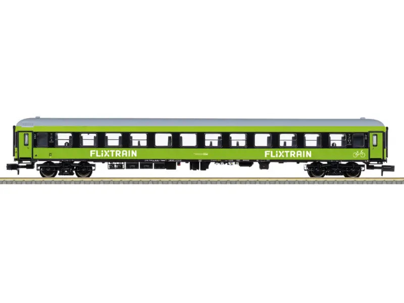 TRIX Voiture voyageurs 2ème Cl. Flixtrain ép. VI - N 1/160 - MINITRIX 15797