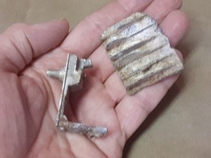 German V1 & V2  Crash Site Artifact Set With Documents
