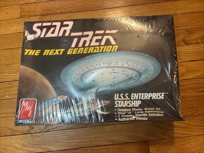 1988 USS Enterprise NCC-1701-E Model Kit 1:1400 Scale AMT - Still In Box Sealed