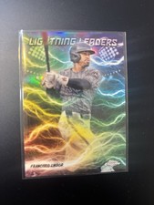 FRANCISCO LINDOR SSP 2025 TOPPS CHROME LIGHTNING LEADERS REFRACTOR CASE HIT METS