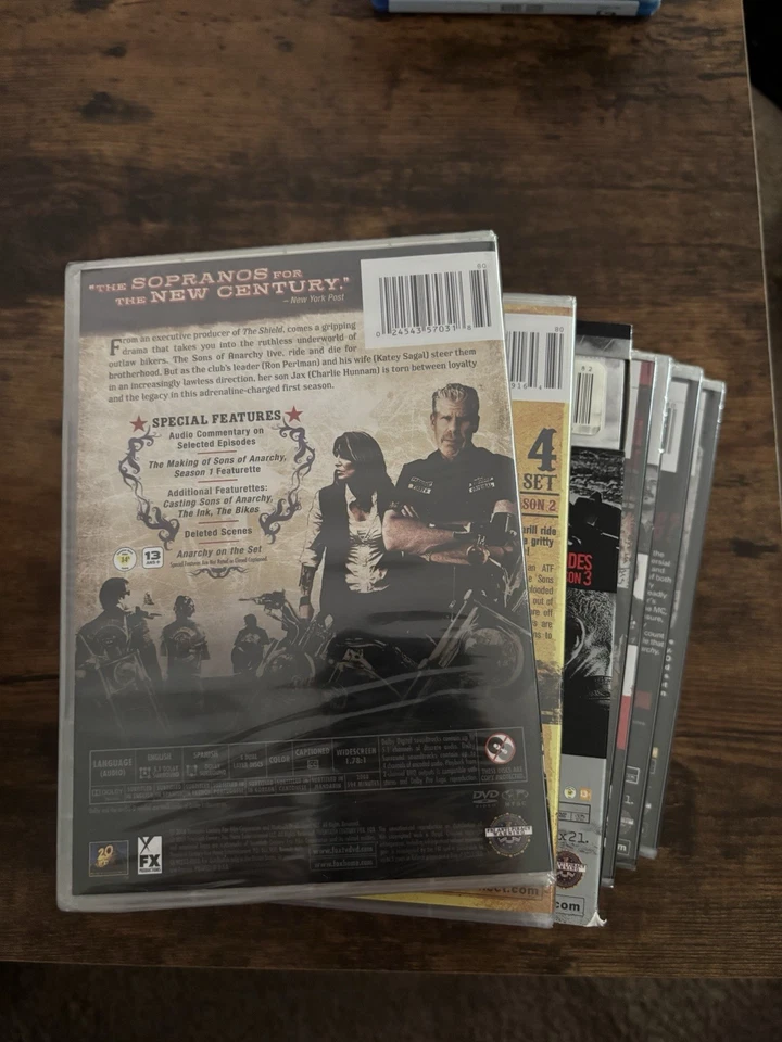 Sons of Anarchy Complete Series DVD Seasons 1-7 1 2 3 4 5 6 7 FX Charlie Hunnam - Image 2 of 3