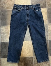 Levi's 550 Jeans Men's W40 L32 - Relaxed Fit Blue Denim Jeans