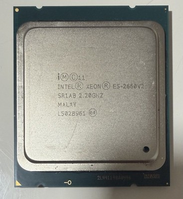 Intel Xeon E5-2660 v2 2.20GHz 10-Core 20-Thread LGA2011 Server CPU SR1AB