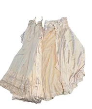 Vtg Half Full Slip Mixed Brands Cutters Flawed Medium Large Nylon Lingerie