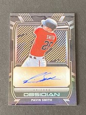 Pavin Smith 2021 Obsidian Orange FOTL  Auto #ed 67/75
