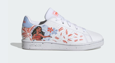 SUPER SALE | Adidas x Disney Kids Advantage Moana Casual Shoes (H06326)