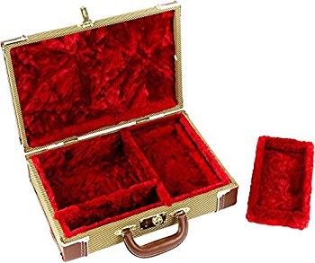 [Used] (Unused/Unopened) Fender Case ''Mississippi Sax'' Harmonica Case Tweed