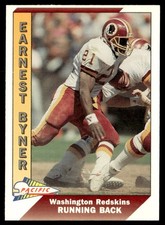 1991 Pacific Earnest Byner Washington Redskins #517